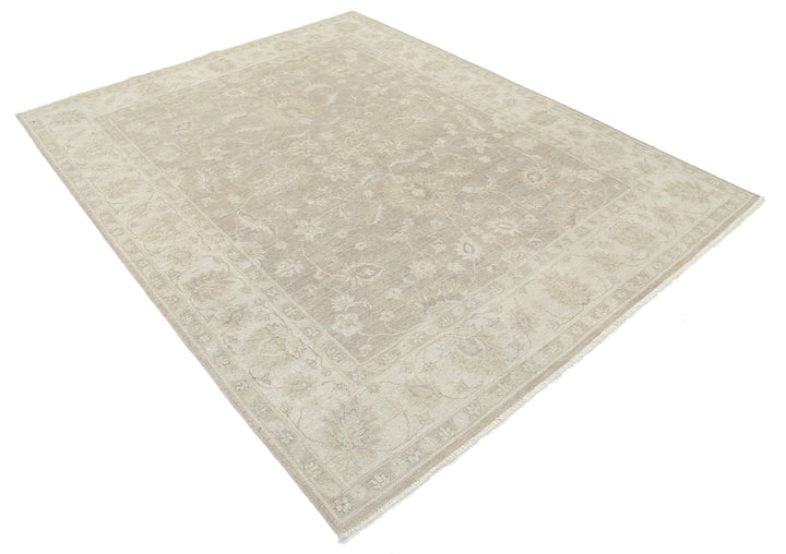 Hand Knotted Serenity Wool Rug 6' 4" x 8' 0" - No. AT27220