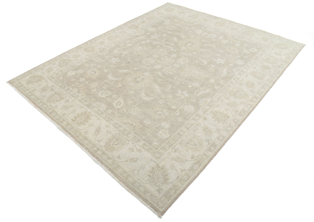 Hand Knotted Serenity Wool Rug 6' 4" x 8' 0" - No. AT27220