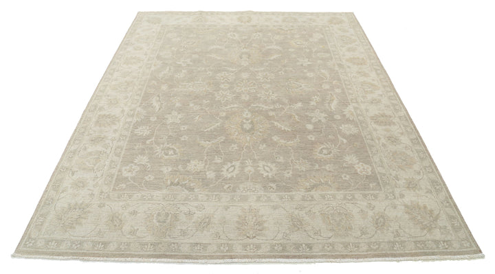 Hand Knotted Serenity Wool Rug 6' 4" x 8' 0" - No. AT27220
