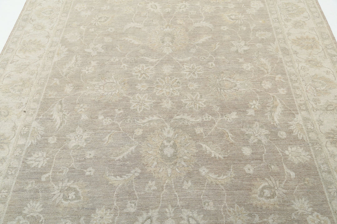 Hand Knotted Serenity Wool Rug 6' 4" x 8' 0" - No. AT27220