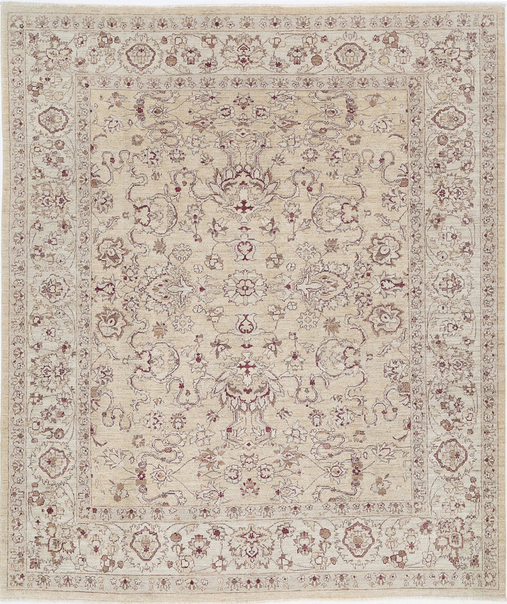 Hand Knotted Serenity Wool Rug 7' 10" x 9' 4" - No. AT90081