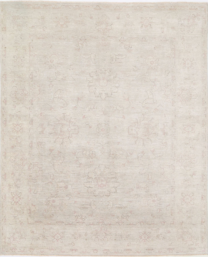 Hand Knotted Serenity Wool Rug 8' 0" x 9' 5" - No. AT89496