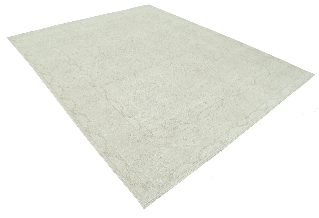 Hand Knotted Serenity Wool Rug 7' 9" x 9' 9" - No. AT22474