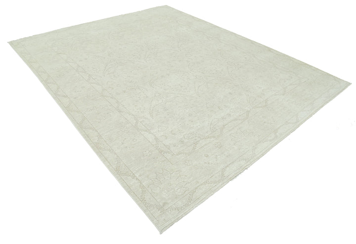 Hand Knotted Serenity Wool Rug 7' 9" x 9' 9" - No. AT22474