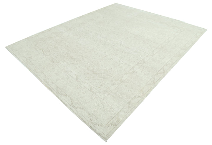 Hand Knotted Serenity Wool Rug 7' 9" x 9' 9" - No. AT22474
