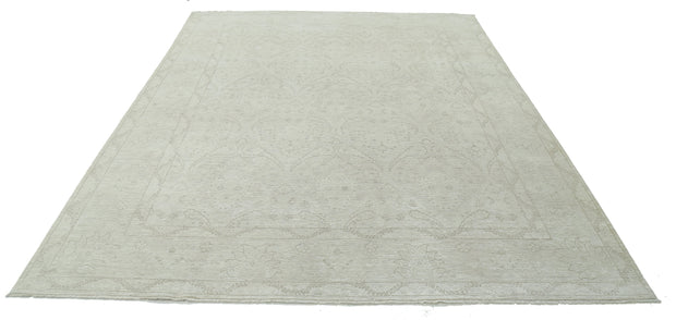 Hand Knotted Serenity Wool Rug 7' 9" x 9' 9" - No. AT22474