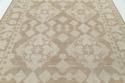 Hand Knotted Serenity Wool Rug 7' 10" x 9' 9" - No. AT61072