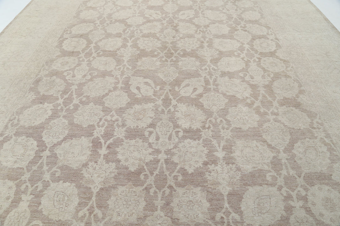 Hand Knotted Serenity Wool Rug 11' 6" x 14' 11" - No. AT45853