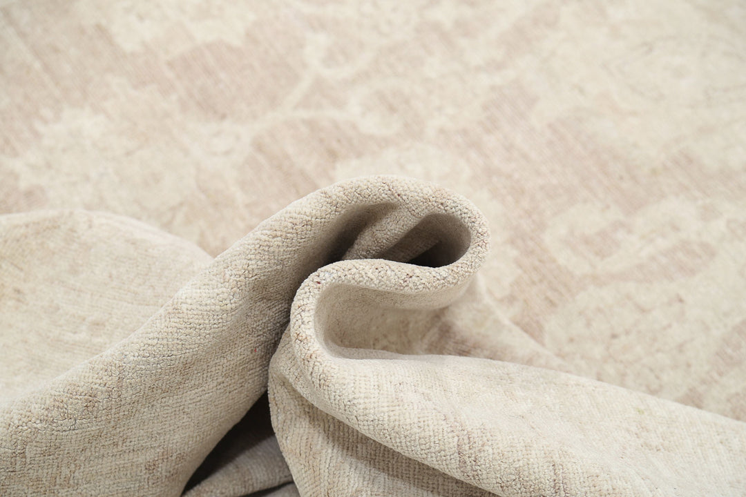 Hand Knotted Serenity Wool Rug 11' 6" x 14' 11" - No. AT45853