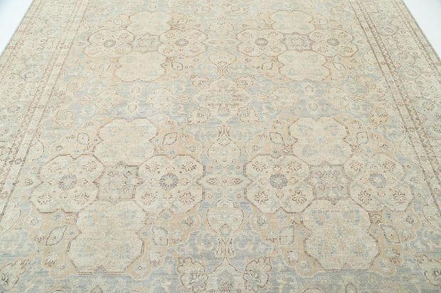 Hand Knotted Serenity Wool Rug 9' 0" x 11' 3" - No. AT74246