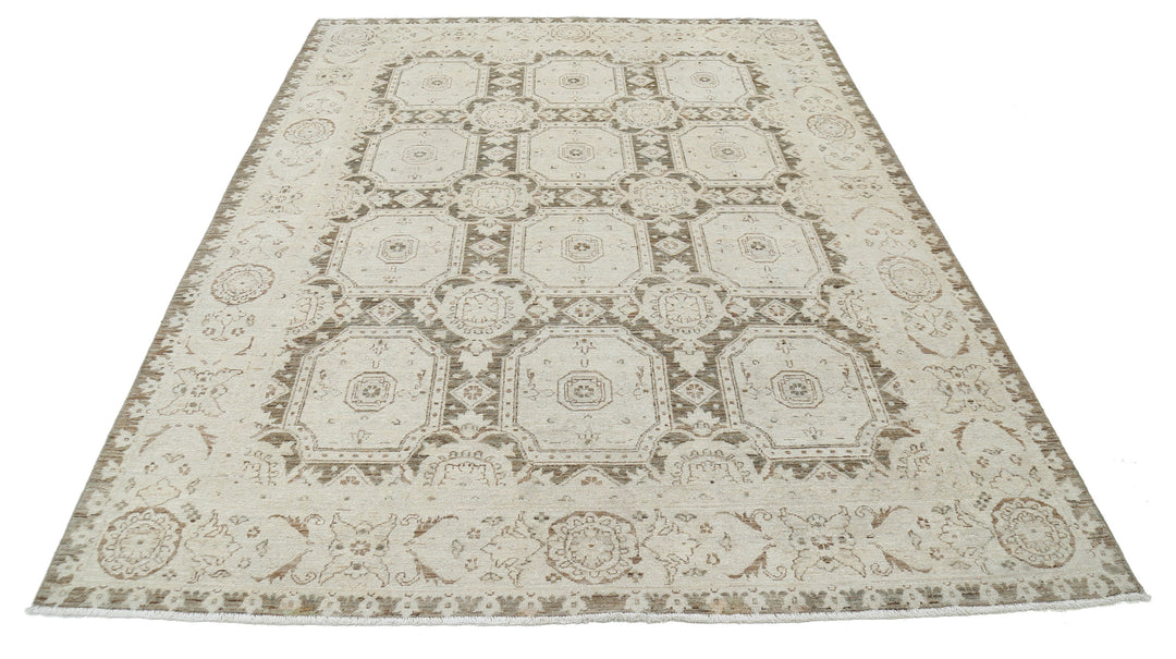 Hand Knotted Serenity Wool Rug 6' 6" x 8' 6" - No. AT44989