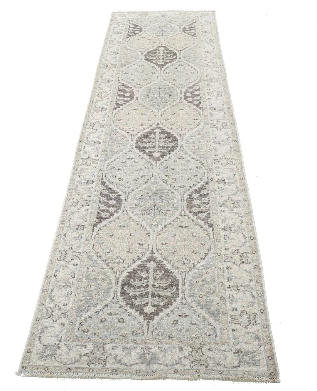 Hand Knotted Serenity Wool Rug 2' 6" x 9' 5" - No. AT55462
