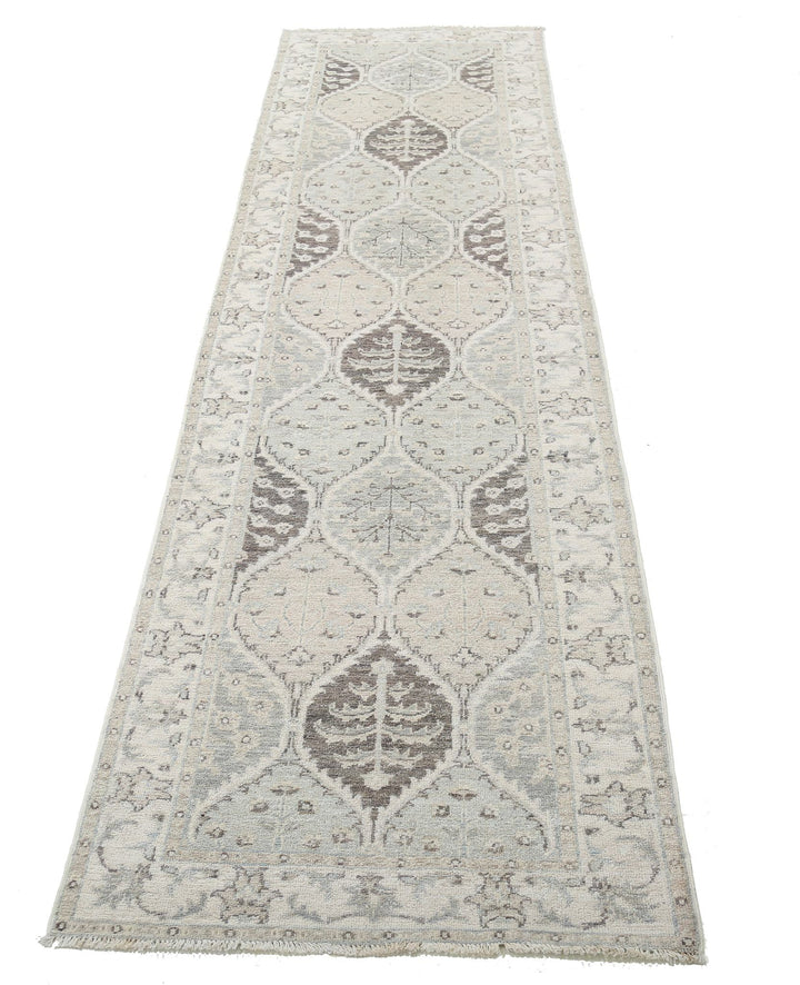 Hand Knotted Serenity Wool Rug 2' 6" x 9' 5" - No. AT55462