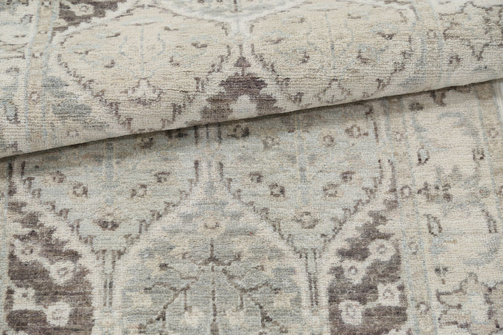 Hand Knotted Serenity Wool Rug 2' 6" x 9' 5" - No. AT55462