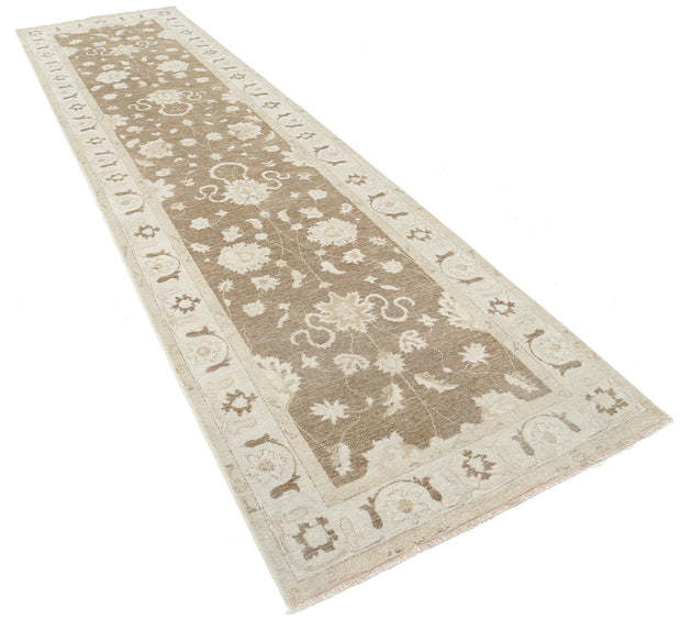 Hand Knotted Serenity Wool Rug 3' 9" x 13' 10" - No. AT12023