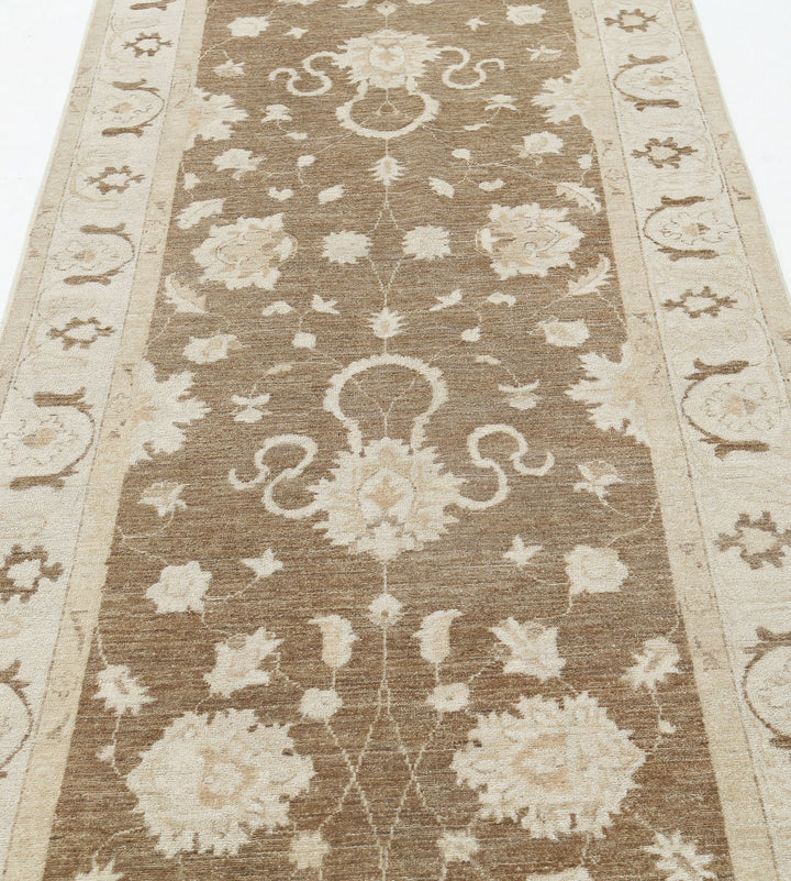Hand Knotted Serenity Wool Rug 3' 9" x 13' 10" - No. AT12023