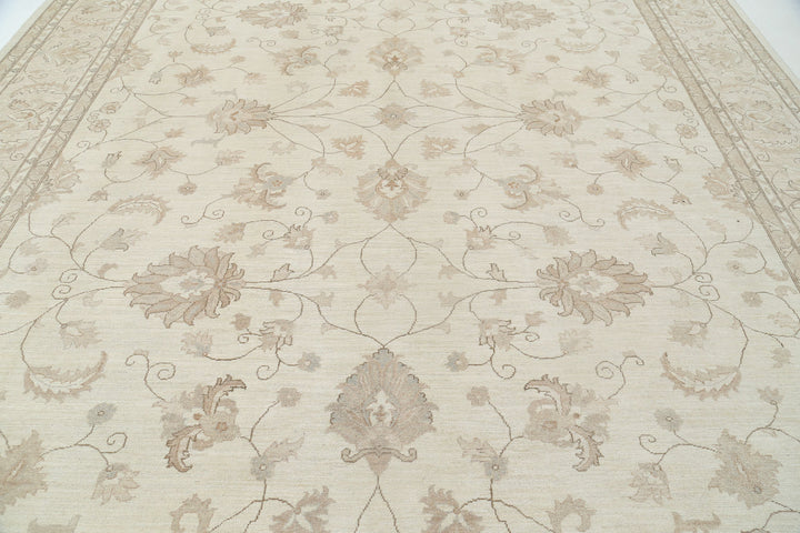 Hand Knotted Serenity Wool Rug 11' 8" x 14' 6" - No. AT58873