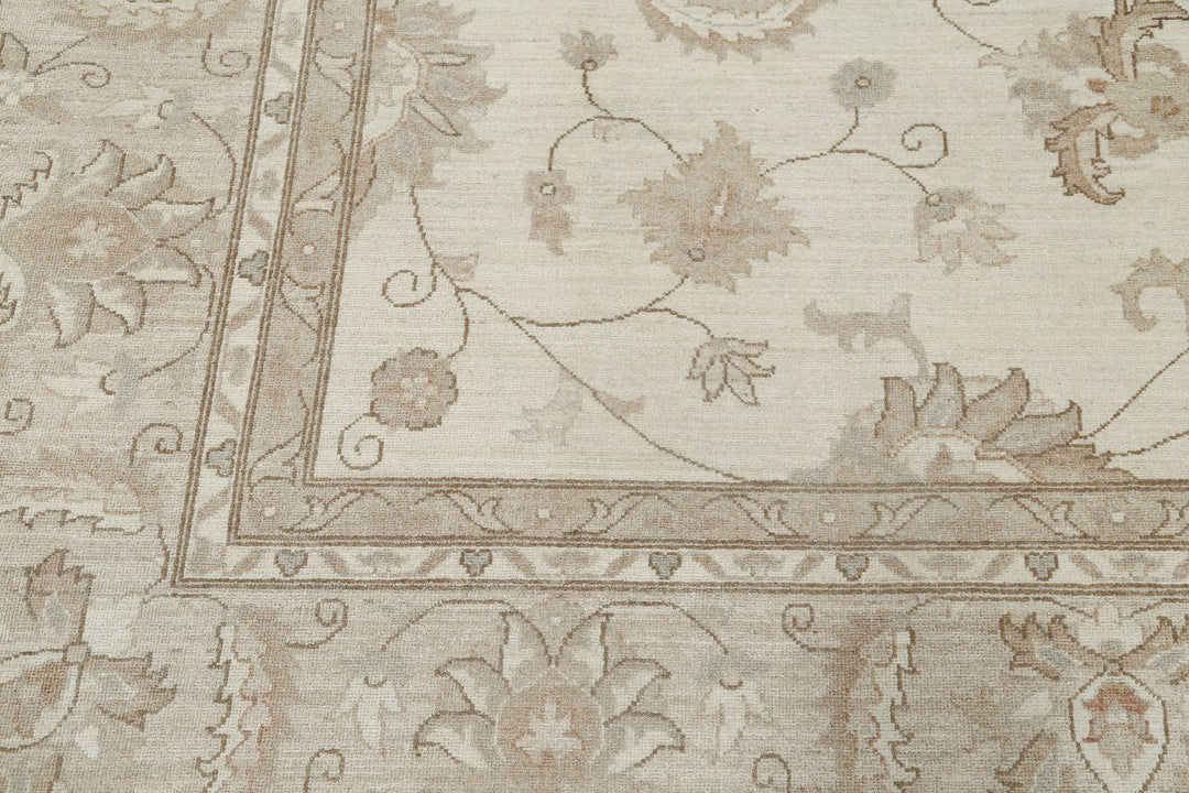 Hand Knotted Serenity Wool Rug 11' 8" x 14' 6" - No. AT58873