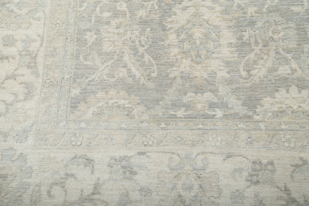 Hand Knotted Serenity Wool Rug 9' 7" x 12' 10" - No. AT57513