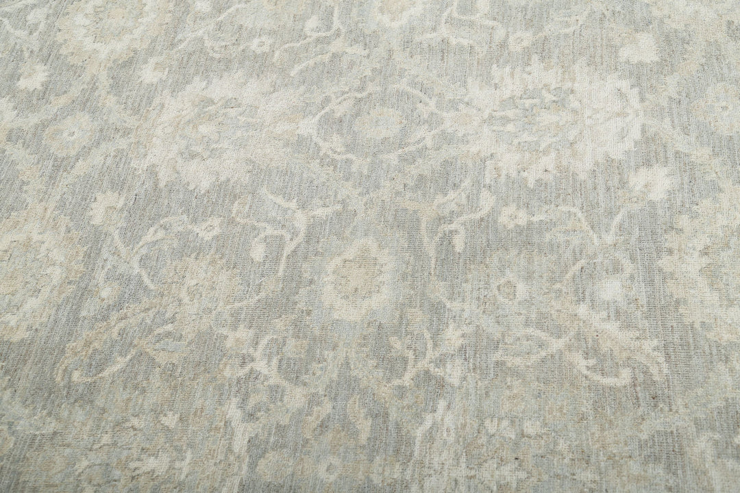 Hand Knotted Serenity Wool Rug 9' 7" x 12' 10" - No. AT57513