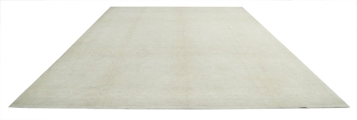 Hand Knotted Serenity Wool Rug 11' 7" x 15' 3" - No. AT13973