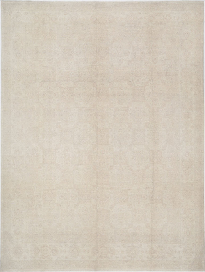 Hand Knotted Serenity Wool Rug 11' 7" x 15' 3" - No. AT13973