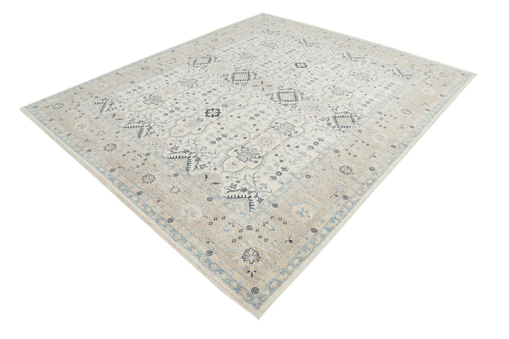 Hand Knotted Serenity Wool Rug 8' 0" x 9' 5" - No. AT17847