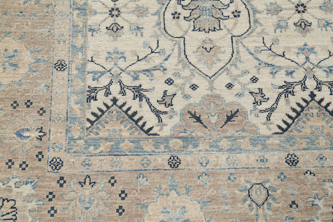 Hand Knotted Serenity Wool Rug 8' 0" x 9' 5" - No. AT17847