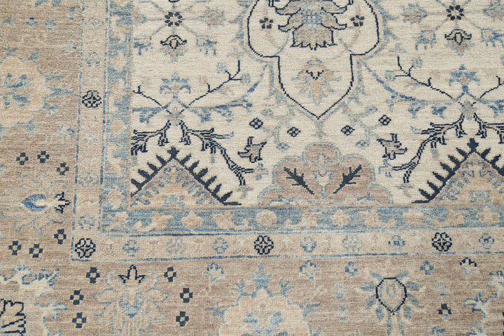 Hand Knotted Serenity Wool Rug 8' 0" x 9' 5" - No. AT17847