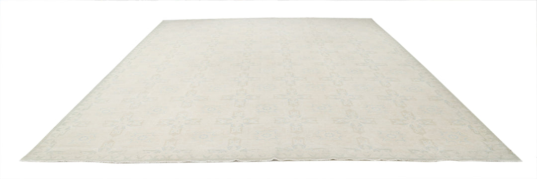 Hand Knotted Serenity Wool Rug 12' 2" x 14' 10" - No. AT40139