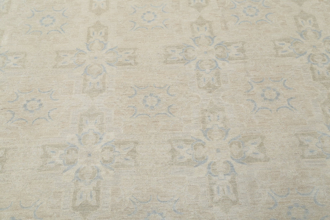 Hand Knotted Serenity Wool Rug 12' 2" x 14' 10" - No. AT40139