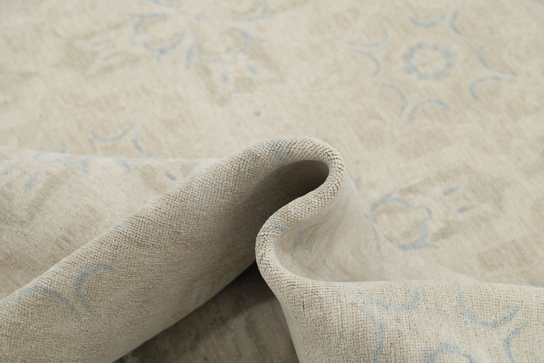 Hand Knotted Serenity Wool Rug 12' 2" x 14' 10" - No. AT40139