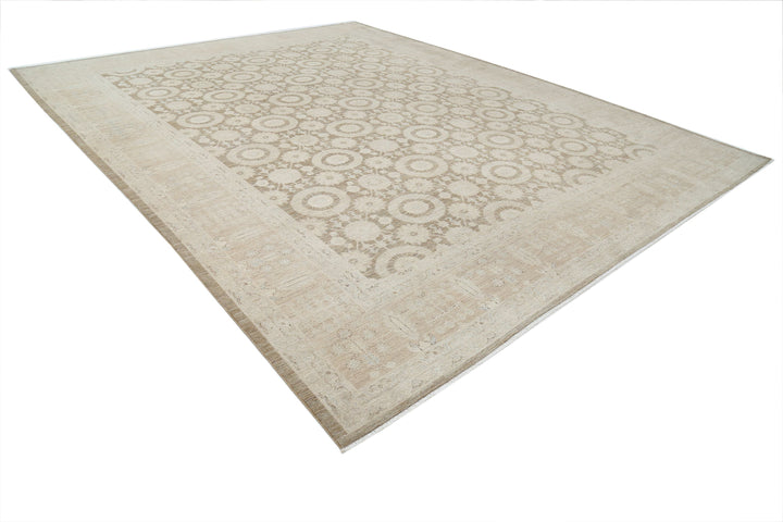 Hand Knotted Serenity Wool Rug 7' 8" x 9' 10" - No. AT48212