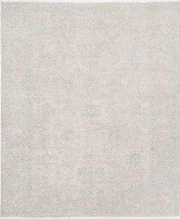 Hand Knotted Serenity Wool Rug 8' 1" x 9' 6" - No. AT99353
