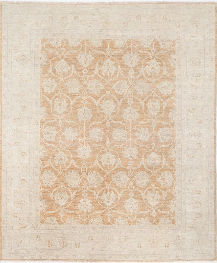 Hand Knotted Serenity Wool Rug 7' 10" x 9' 5" - No. AT38656