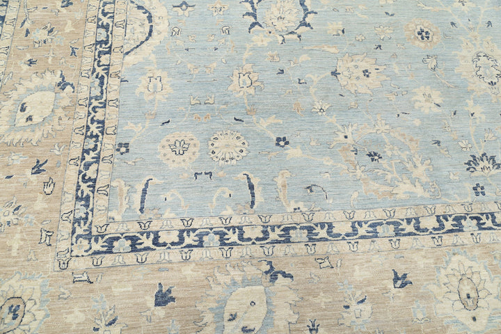 Hand Knotted Serenity Wool Rug 12' 10" x 14' 8" - No. AT91156