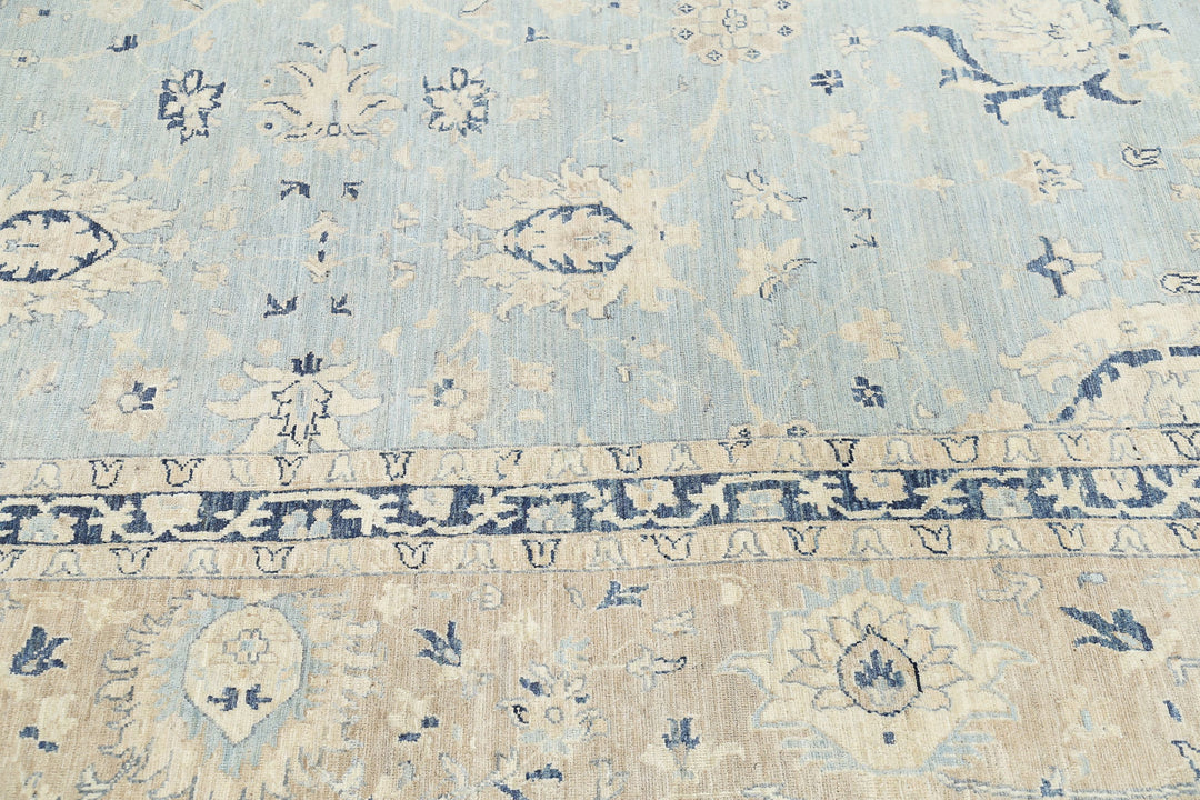 Hand Knotted Serenity Wool Rug 12' 10" x 14' 8" - No. AT91156