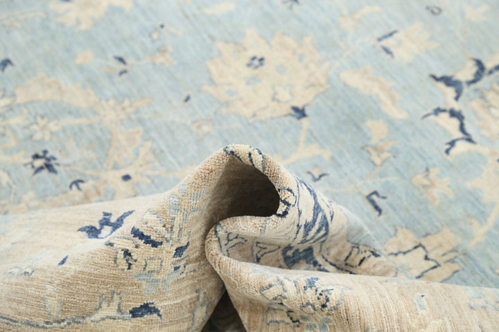 Hand Knotted Serenity Wool Rug 12' 10" x 14' 8" - No. AT91156