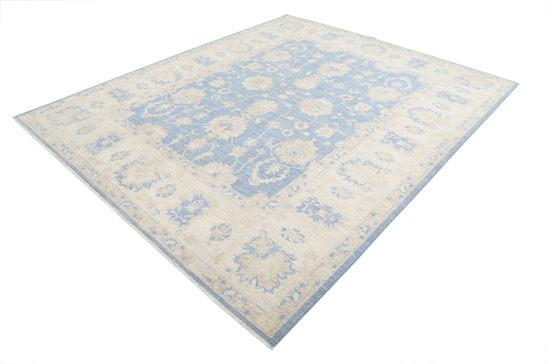 Hand Knotted Serenity Wool Rug 8' 1" x 9' 9" - No. AT92380