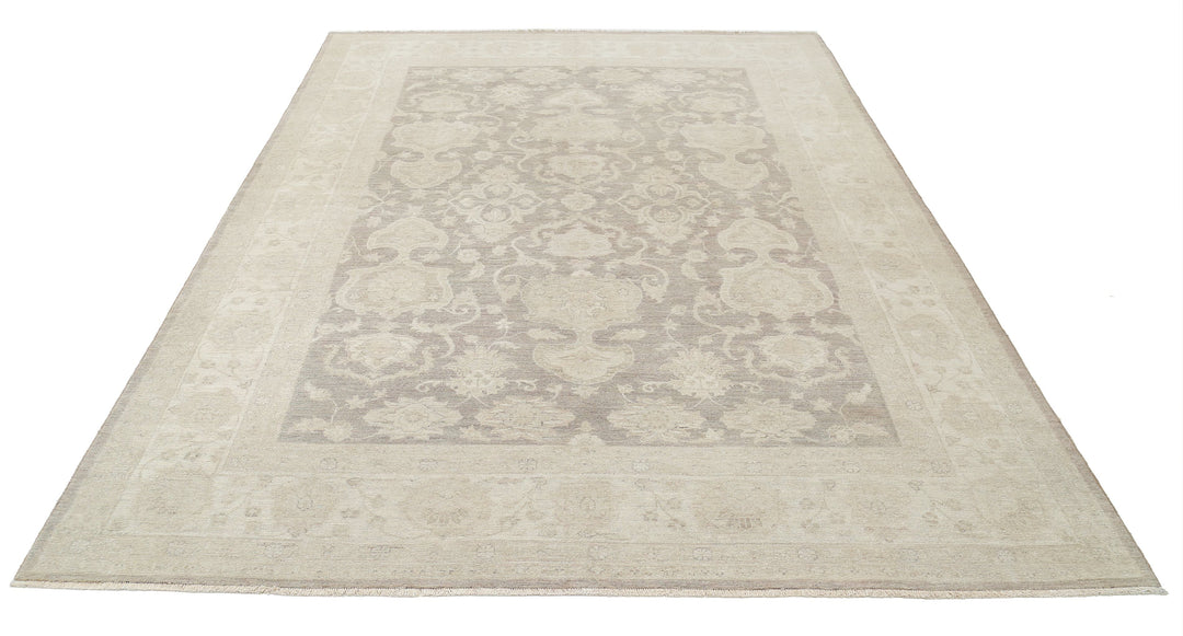 Hand Knotted Serenity Wool Rug 7' 0" x 9' 4" - No. AT20531