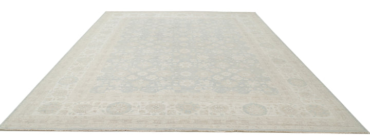 Hand Knotted Serenity Wool Rug 11' 5" x 14' 1" - No. AT64789