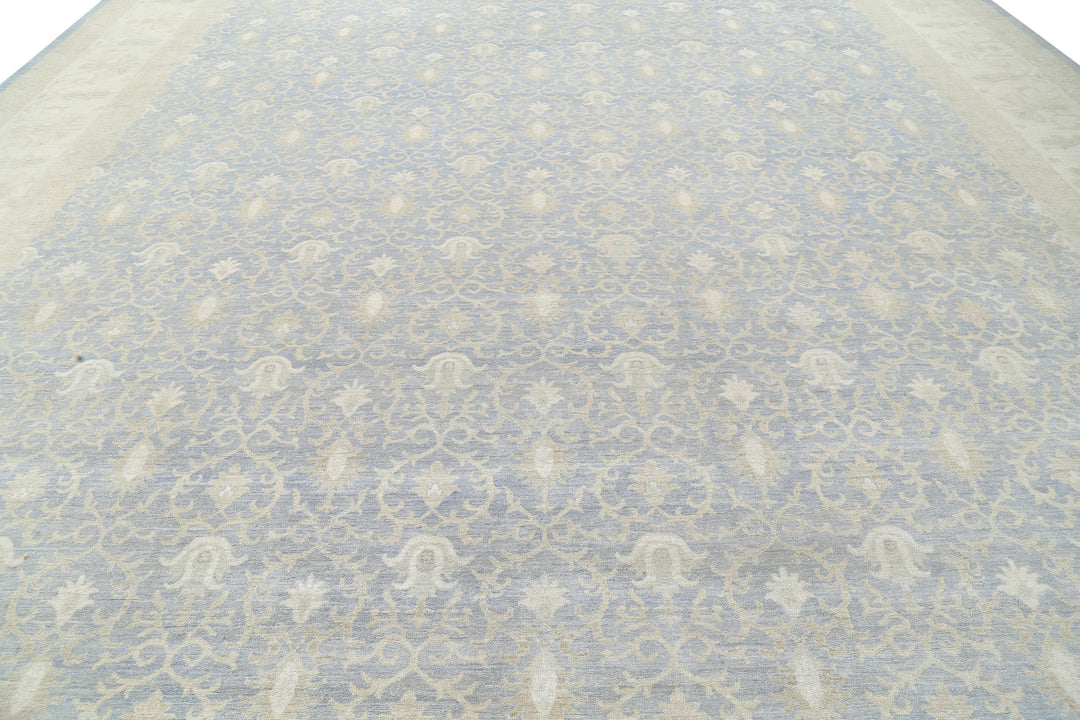 Hand Knotted Serenity Wool Rug 16' 0" x 21' 10" - No. AT50952