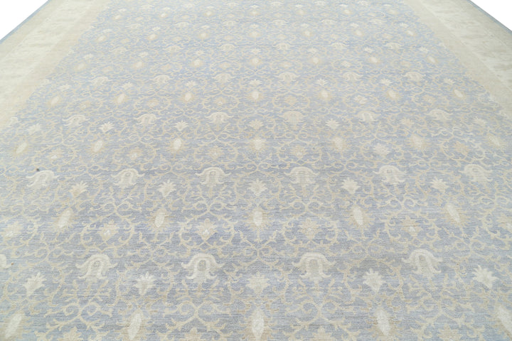 Hand Knotted Serenity Wool Rug 16' 0" x 21' 10" - No. AT50952