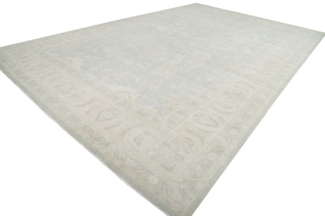 Hand Knotted Serenity Wool Rug 13' 2" x 20' 6" - No. AT70567