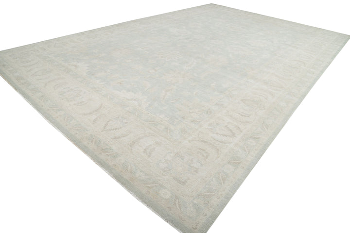 Hand Knotted Serenity Wool Rug 13' 2" x 20' 6" - No. AT70567