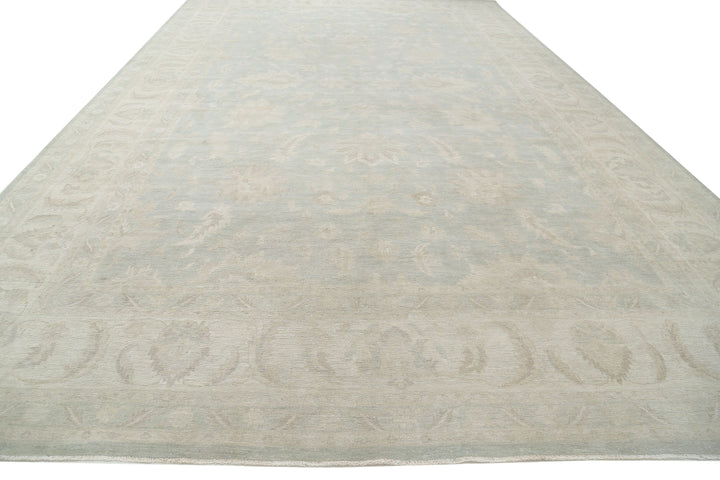 Hand Knotted Serenity Wool Rug 13' 2" x 20' 6" - No. AT70567