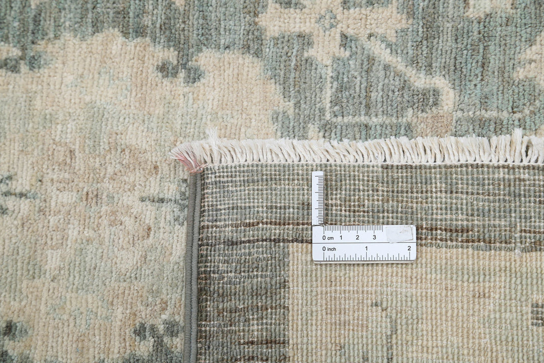 Hand Knotted Serenity Wool Rug 12' 10" x 15' 7" - No. AT36375