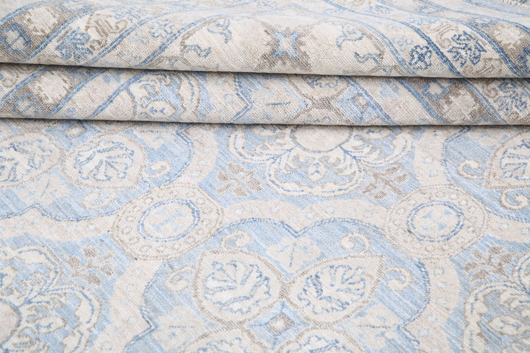 Hand Knotted Serenity Wool Rug 14' 1" x 18' 9" - No. AT68604