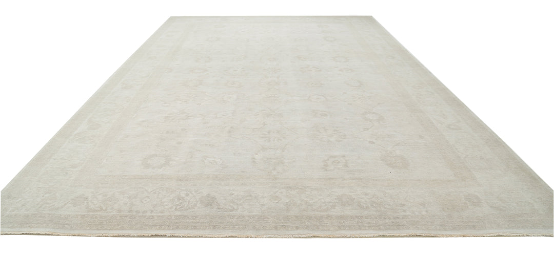 Hand Knotted Serenity Wool Rug 11' 6" x 17' 10" - No. AT65206