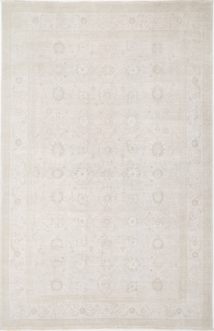 Hand Knotted Serenity Wool Rug 11' 6" x 17' 10" - No. AT65206